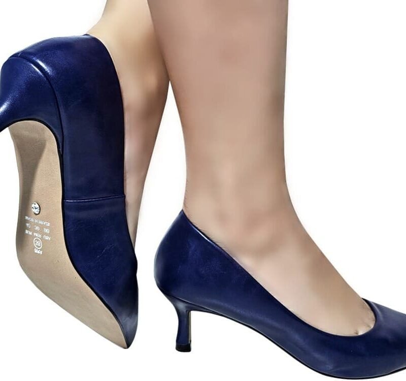 Scarpin azul