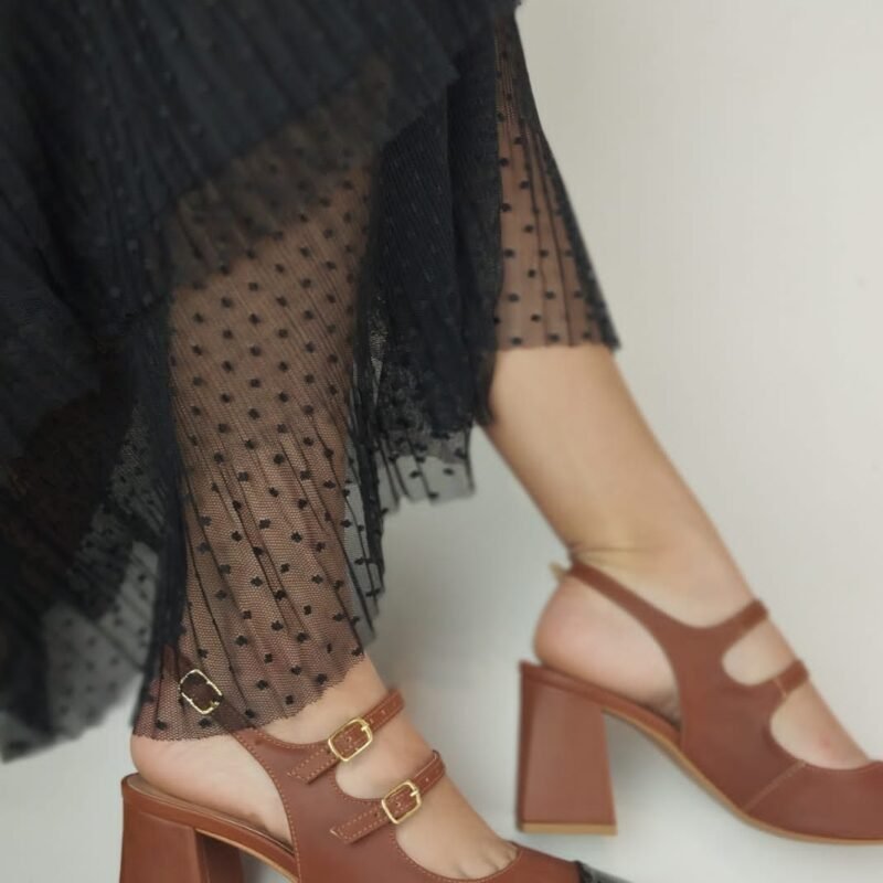 Scarpin Mary Jane brown