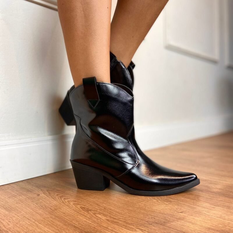 Bota Texana Croco brilho