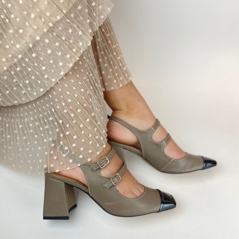 Scarpin Mary Jane gray